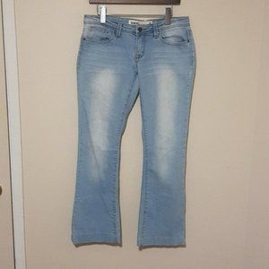 Tokyo Jeans  low rise light wash denim jeans